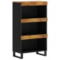 vidaXL Armario auxiliar madera maciza de mango 60x33x107 cm vidaXL Armario auxiliar madera maciza de mango 60x33x107 cm