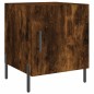 vidaXL Mesitas noche 2 uds madera ingeniería roble ahumado 40x40x50 cm vidaXL Mesitas noche 2 uds madera ingeniería roble ahumado 40x40x50 cm