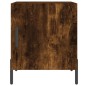 vidaXL Mesitas noche 2 uds madera ingeniería roble ahumado 40x40x50 cm vidaXL Mesitas noche 2 uds madera ingeniería roble ahumado 40x40x50 cm