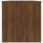 vidaXL Mesa de centro madera contrachapada roble marrón 102x50x52,5cm vidaXL Mesa de centro madera contrachapada roble marrón 102x50x52,5cm