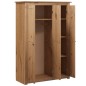 vidaXL Armario de 3 puertas madera pino Panamá Range 118x50x171,5 cm vidaXL Armario de 3 puertas madera pino Panamá Range 118x50x171,5 cm