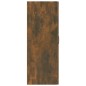 vidaXL Armario colgante contrachapada roble ahumado 69,5x34x90 cm