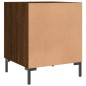 vidaXL Mesitas noche 2 uds madera ingeniería marrón roble 40x40x50 cm vidaXL Mesitas noche 2 uds madera ingeniería marrón roble 40x40x50 cm