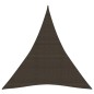 vidaXL Toldo de vela HDPE marrón 160 g/m² 5x6x6 m vidaXL Toldo de vela HDPE marrón 160 g/m² 5x6x6 m