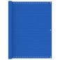 vidaXL Toldo para balcón HDPE azul 120x500 cm vidaXL Toldo para balcón HDPE azul 120x500 cm