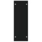vidaXL Leñero de vidrio templado negro 80x35x100 cm vidaXL Leñero de vidrio templado negro 80x35x100 cm