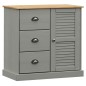 vidaXL Aparador con cajones VIGO madera maciza pino gris 78x40x75 cm vidaXL Aparador con cajones VIGO madera maciza pino gris 78x40x75 cm