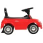 vidaXL Coche correpasillos Fiat 500 rojo vidaXL Coche correpasillos Fiat 500 rojo