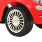 vidaXL Coche correpasillos Fiat 500 rojo vidaXL Coche correpasillos Fiat 500 rojo