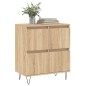 vidaXL Aparador de madera contrachapada roble Sonoma 60x35x70 cm vidaXL Aparador de madera contrachapada roble Sonoma 60x35x70 cm