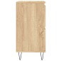 vidaXL Aparador de madera contrachapada roble Sonoma 60x35x70 cm vidaXL Aparador de madera contrachapada roble Sonoma 60x35x70 cm