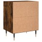 vidaXL Mesitas de noche 2 uds madera ingeniería roble humo 40x30x50 cm vidaXL Mesitas de noche 2 uds madera ingeniería roble humo 40x30x50 cm
