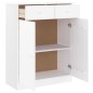 vidaXL Mueble zapatero ALTA madera maciza de pino blanco 77x35x96 cm vidaXL Mueble zapatero ALTA madera maciza de pino blanco 77x35x96 cm