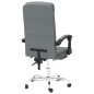 vidaXL Silla de oficina reclinable de tela gris oscuro vidaXL Silla de oficina reclinable de tela gris oscuro