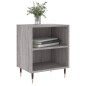 vidaXL Mesita de noche 2 uds madera ingeniería gris Sonoma 40x30x50 cm vidaXL Mesita de noche 2 uds madera ingeniería gris Sonoma 40x30x50 cm