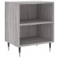 vidaXL Mesita de noche 2 uds madera ingeniería gris Sonoma 40x30x50 cm vidaXL Mesita de noche 2 uds madera ingeniería gris Sonoma 40x30x50 cm