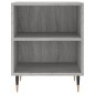 vidaXL Mesita de noche 2 uds madera ingeniería gris Sonoma 40x30x50 cm vidaXL Mesita de noche 2 uds madera ingeniería gris Sonoma 40x30x50 cm