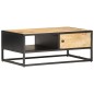 vidaXL Mueble de TV puerta tallada madera de mango rugosa 90x55x36 cm vidaXL Mueble de TV puerta tallada madera de mango rugosa 90x55x36 cm