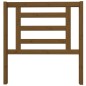 vidaXL Cabecero de cama madera maciza de pino marrón miel 96x4x100 cm
