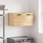 vidaXL Armario de pared madera ingeniería roble Sonoma 60x36,5x35 cm