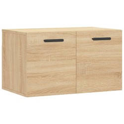 vidaXL Armario de pared madera ingeniería roble Sonoma 60x36,5x35 cm