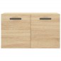 vidaXL Armario de pared madera ingeniería roble Sonoma 60x36,5x35 cm