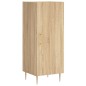 vidaXL Aparador madera contrachapada color roble Sonoma 34,5x34x90 cm vidaXL Aparador madera contrachapada color roble Sonoma 34,5x34x90 cm