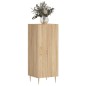 vidaXL Aparador madera contrachapada color roble Sonoma 34,5x34x90 cm vidaXL Aparador madera contrachapada color roble Sonoma 34,5x34x90 cm