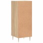 vidaXL Aparador madera contrachapada color roble Sonoma 34,5x34x90 cm vidaXL Aparador madera contrachapada color roble Sonoma 34,5x34x90 cm