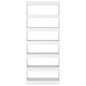 vidaXL Estantería/divisor madera de ingeniería blanco 80x30x198 cm vidaXL Estantería/divisor madera de ingeniería blanco 80x30x198 cm