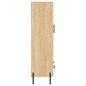 vidaXL Aparador alto madera de ingeniería roble Sonoma 69,5x31x115 cm vidaXL Aparador alto madera de ingeniería roble Sonoma 69,5x31x115 cm