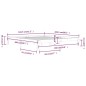 vidaXL Estructura de cama madera maciza Super King 180x200 cm vidaXL Estructura de cama madera maciza Super King 180x200 cm