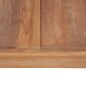 vidaXL Mesa de centro madera teca maciza acabado natural 60x60x40 cm vidaXL Mesa de centro madera teca maciza acabado natural 60x60x40 cm