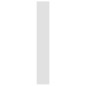 vidaXL Estantería madera contrachapada blanco brillo 100x30x198 cm vidaXL Estantería madera contrachapada blanco brillo 100x30x198 cm