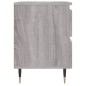 vidaXL Mesita de noche 2 uds madera ingeniería gris Sonoma 40x35x50 cm vidaXL Mesita de noche 2 uds madera ingeniería gris Sonoma 40x35x50 cm