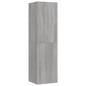 vidaXL Muebles para TV de pared 2 uds gris Sonoma 30,5x30x110 cm vidaXL Muebles para TV de pared 2 uds gris Sonoma 30,5x30x110 cm