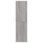 vidaXL Muebles para TV de pared 2 uds gris Sonoma 30,5x30x110 cm vidaXL Muebles para TV de pared 2 uds gris Sonoma 30,5x30x110 cm
