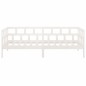 vidaXL Sofá cama madera maciza de pino blanco 80x200 cm vidaXL Sofá cama madera maciza de pino blanco 80x200 cm