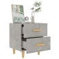 vidaXL Mesita de noche 2 unidades gris hormigón 40x35x47,5 cm vidaXL Mesita de noche 2 unidades gris hormigón 40x35x47,5 cm