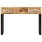 vidaXL Mesa consola de madera maciza de mango 110x30x76 cm vidaXL Mesa consola de madera maciza de mango 110x30x76 cm