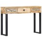 vidaXL Mesa consola de madera maciza de mango 110x30x76 cm vidaXL Mesa consola de madera maciza de mango 110x30x76 cm