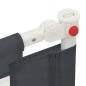 vidaXL Barandilla de seguridad cama de niño gris oscuro tela 120x25 cm vidaXL Barandilla de seguridad cama de niño gris oscuro tela 120x25 cm