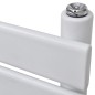 vidaXL Radiador toallero de baño recto 600 x 1200 mm vidaXL Radiador toallero de baño recto 600 x 1200 mm