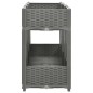 vidaXL Arriate polipropileno 120x40x71 cm