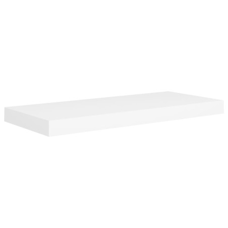 vidaXL Estante flotante de pared MDF blanco 60x23,5x3,8 cm