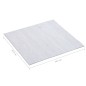 vidaXL Lamas para suelo autoadhesivas PVC blanco 5,11 m² vidaXL Lamas para suelo autoadhesivas PVC blanco 5,11 m²
