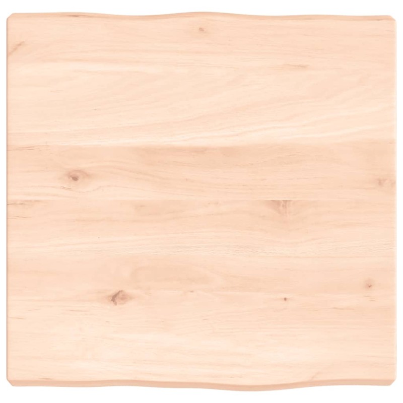 vidaXL Tablero de mesa madera maciza borde natural 40x40x(2-4) cm vidaXL Tablero de mesa madera maciza borde natural 40x40x(2-4) cm