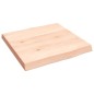 vidaXL Tablero de mesa madera maciza borde natural 40x40x(2-4) cm vidaXL Tablero de mesa madera maciza borde natural 40x40x(2-4) cm