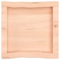 vidaXL Tablero de mesa madera maciza borde natural 40x40x(2-4) cm vidaXL Tablero de mesa madera maciza borde natural 40x40x(2-4) cm