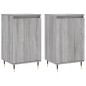 vidaXL Aparadores 2 uds madera de ingeniería gris Sonoma 40x35x70 cm vidaXL Aparadores 2 uds madera de ingeniería gris Sonoma 40x35x70 cm